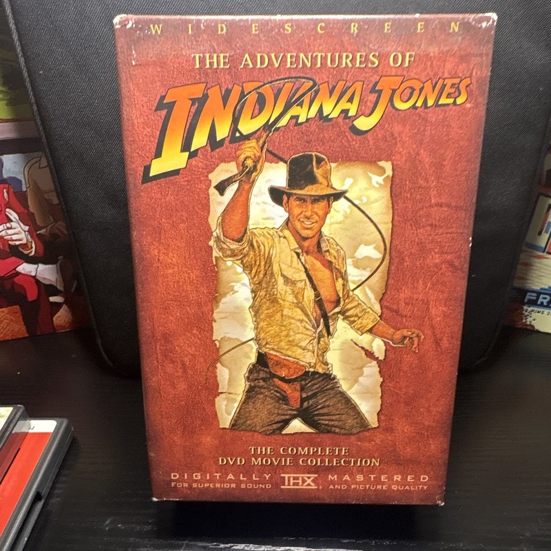 The Adventures of Indiana Jones DVD Box Set Widescreen PG-13 Ford Spielberg
