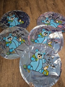 It's a Boy Bear Gender Reveal Vintage Mylar Balloons From 1980s Lot of 5