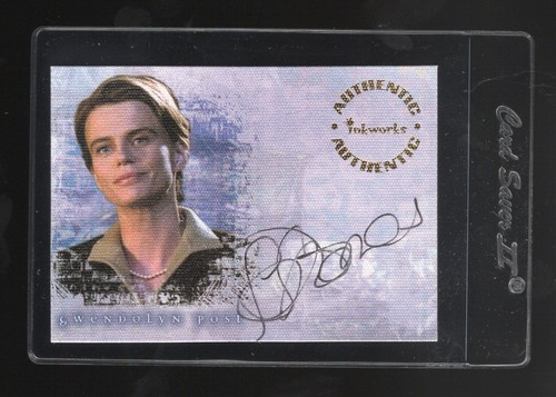 2000 Buffy Reflections: Serena Scott Thomas as Gwendolyn Post Autograph A5 NM