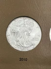 2010 $1 American Silver Eagle 1 Troy Oz Bullion US MINT IN PLASTIC CAPSULE