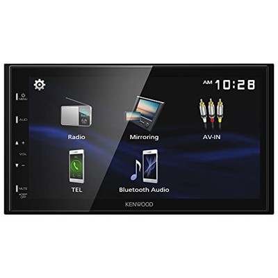KENWOOD DMX129BT 6.8'' BLUETOOTH DIGITAL MEDIA (DM) BLACK - BLK SILVER