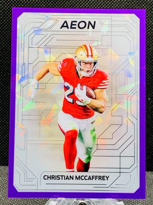 2026 Pulse Aura Football Aeon Christian Mccaffrey #AE-CMC Serial #02/69 