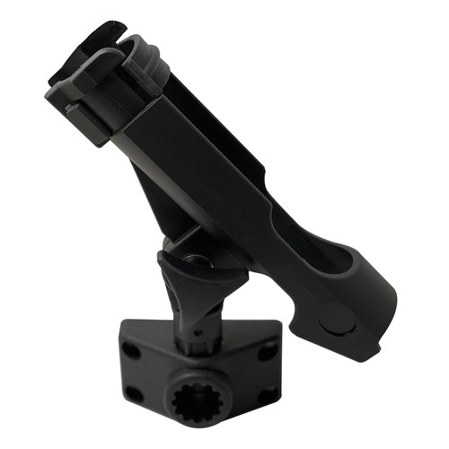 2 Pack Baitcaster/Spinning Rod Holder with Side Deck Mount (Holder + Mount) - Picture 6 of 9