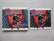 Andreas Gabalier 2x autograph signed CD case & booklet "Forget mein nicht"