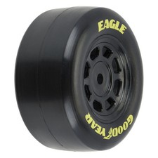 Pro-line Losi Nascar Goodyear Eagle Pre-mounted Retro Truck Tires 4