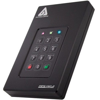 Apricorn 2TB SSD L3 AEGIS Fortress Secure 256-Bit External Drive