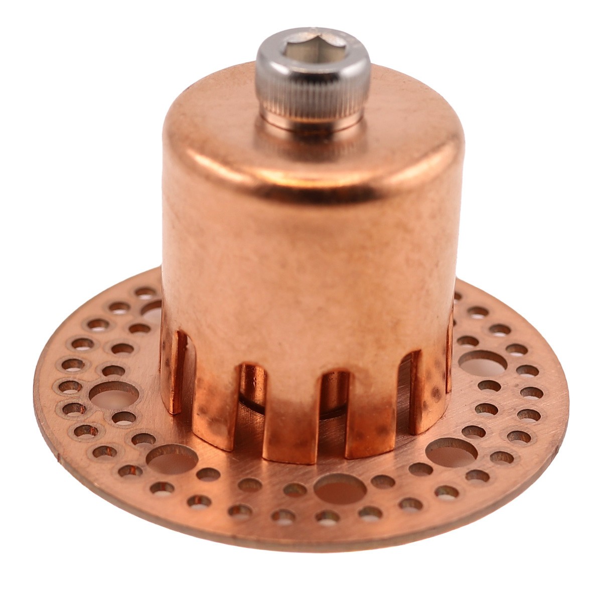 2" Copper Bubble Plate for 2" Sight Glass Still Distiller Column Reflux