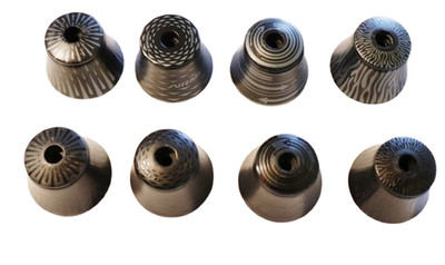 Carbon Tapered Spacer Set 30mm Top Cap 1 1/8'' Ahead Konisch 8 Designs Steuersatz