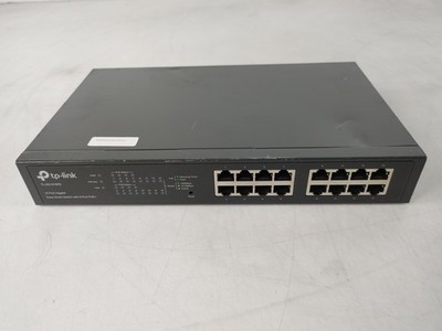 TP-Link 16-Port Gigabit Easy Smart Switch with 8-Port PoE+ TL-SG1016PE