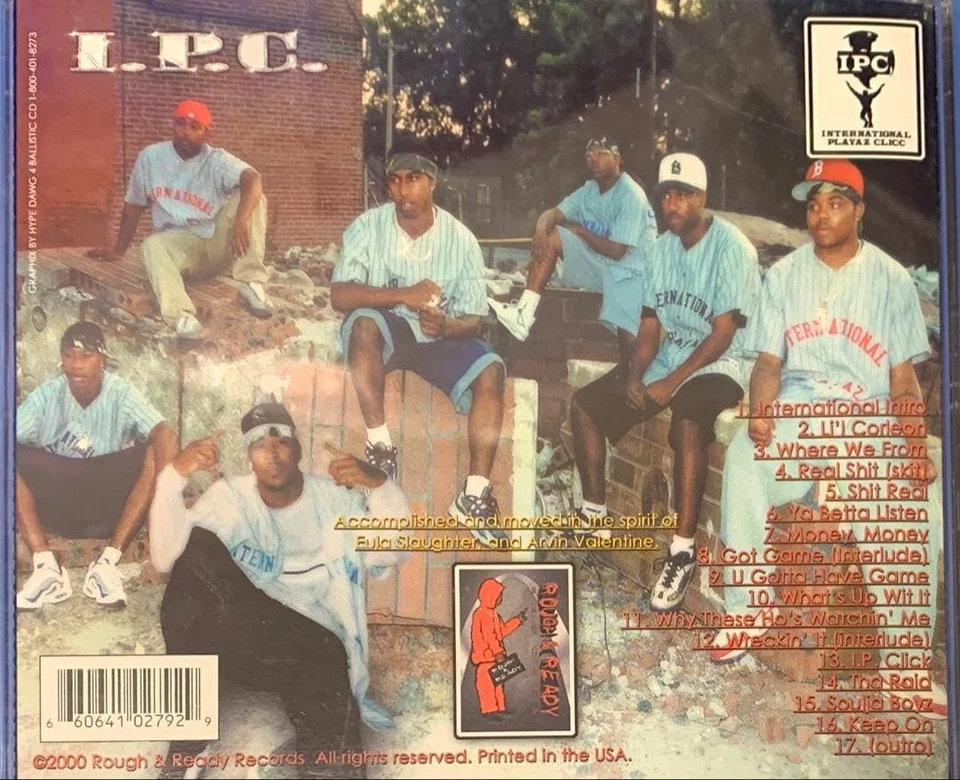 I.P.C. Sh*t's Real CD 2000 G-Rap G-Funk St. Louis 17 Tracks Rare Collector - Image 2 of 4