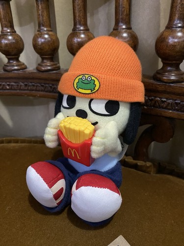 PaRappa the Rapper 2001 Japan 5” McDonalds’s Plush Doll Toy Sony - Picture 2 of 6