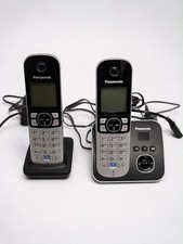 Panasonic KX-TG6822GB Schnurloses DECT Telefon Duo mit Anrufbeantworter AB