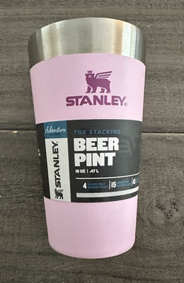 #ad #ad Stanley Stacking Beer Pint Pink 16oz 1.47L $22.40