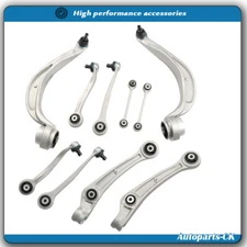 10pc Front Control Arm Balljoint Suspension Kit for Audi 2012-15 A4 A5 S4 S5 Q5