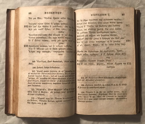 Theokritos (München 1821): Theocriti Idyllia et Epigrammata ex Recensione Valcke - Picture 7 of 10