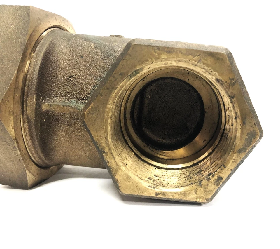 Milwaukee Valve Inc Brass 2-1/2 Inch 150SWP 300WOG Gate Valve 1151-1161 NOS - Image 4 of 4