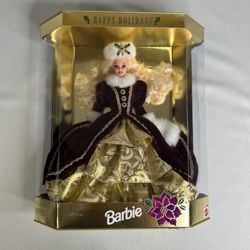 NEW Rare Vintage Barbie Doll Happy Holidays 1996 Special Edition Mattel 15646