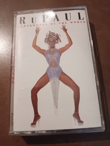 Vintage Rupaul's cassett tape "Supermodel of the World" 1993 Tommy Boy Music Inc