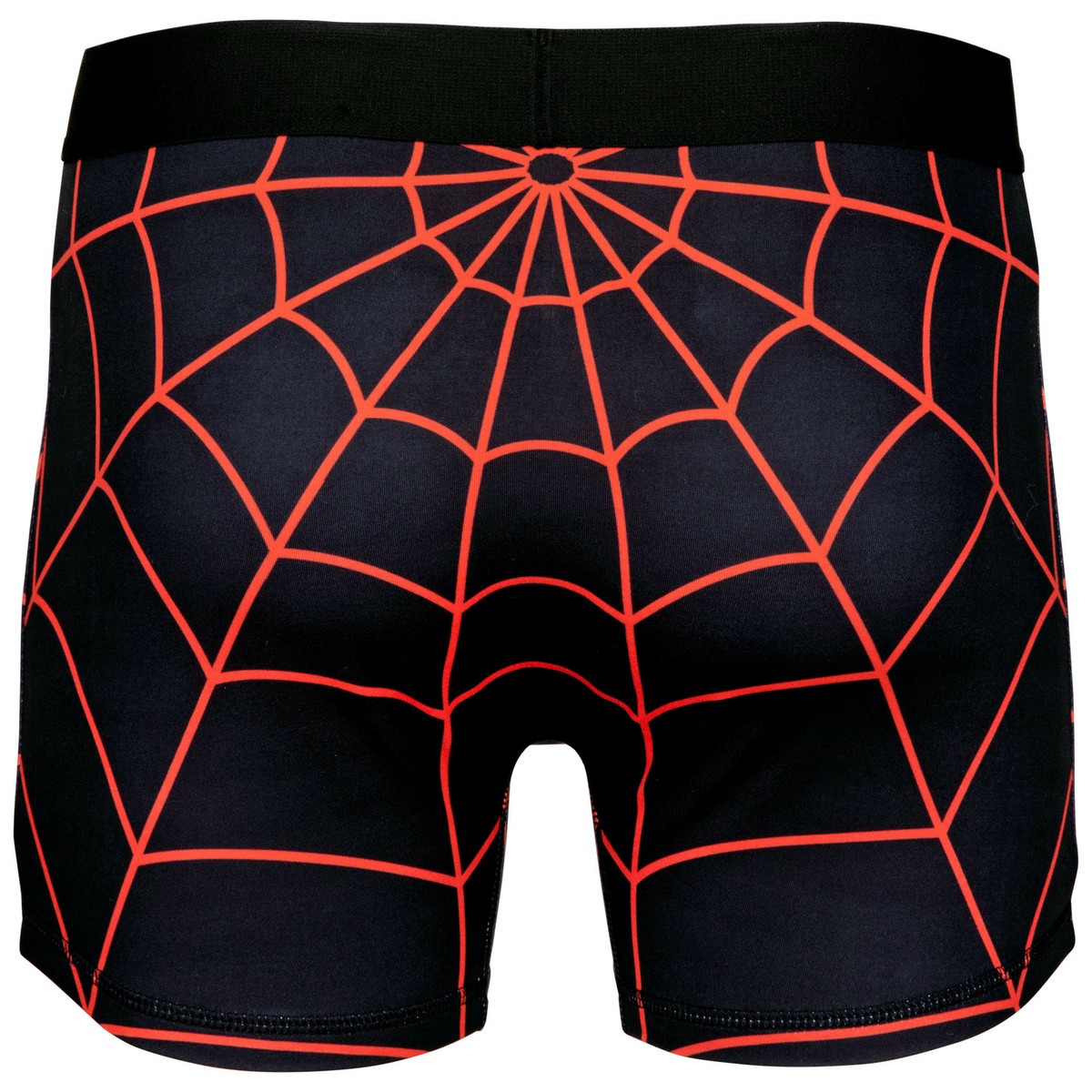 Spider-Man Miles Morales Character Armor Style Boxer Briefs Black