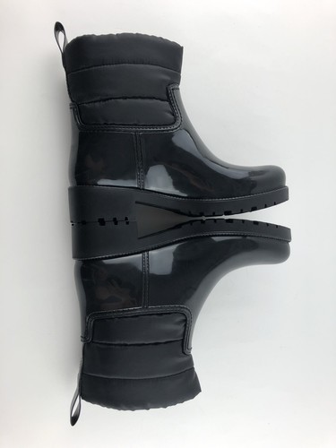 Charter Club Trudyy Black Puffer Size 7M Rain Boots Women - Picture 8 of 12