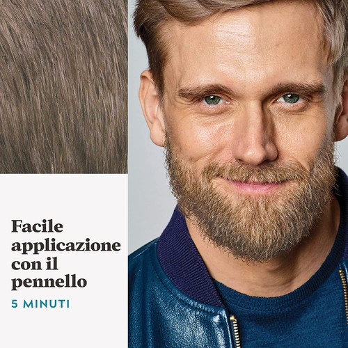 Just For Men Barba Baffi Tinta Colorazione Pennello Biondo Castano M25 M35 M45 - Foto 7 di 12