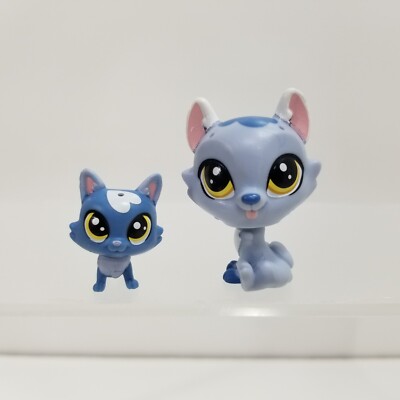 Hasbro: Littlest Pet Shop Figures - Pilot Pawsdale #330 & Arran Pawsdale #332