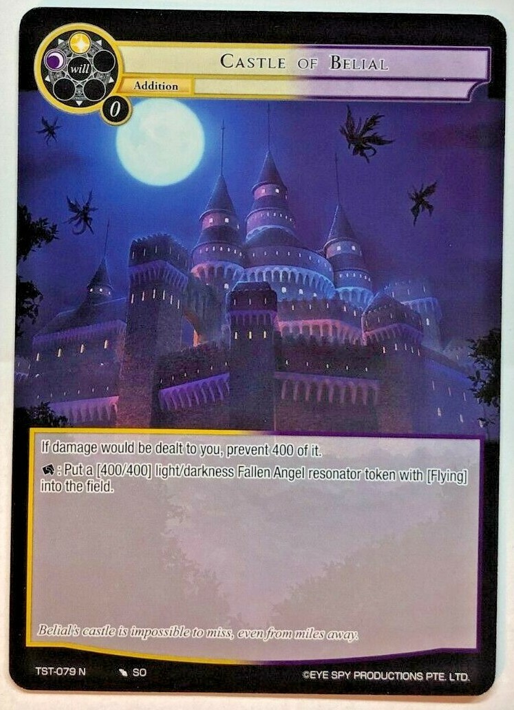 Force of Will ALI版　SP Force of Will ALI版 SP FOW TCG Force of Will PR019 NEW RARE