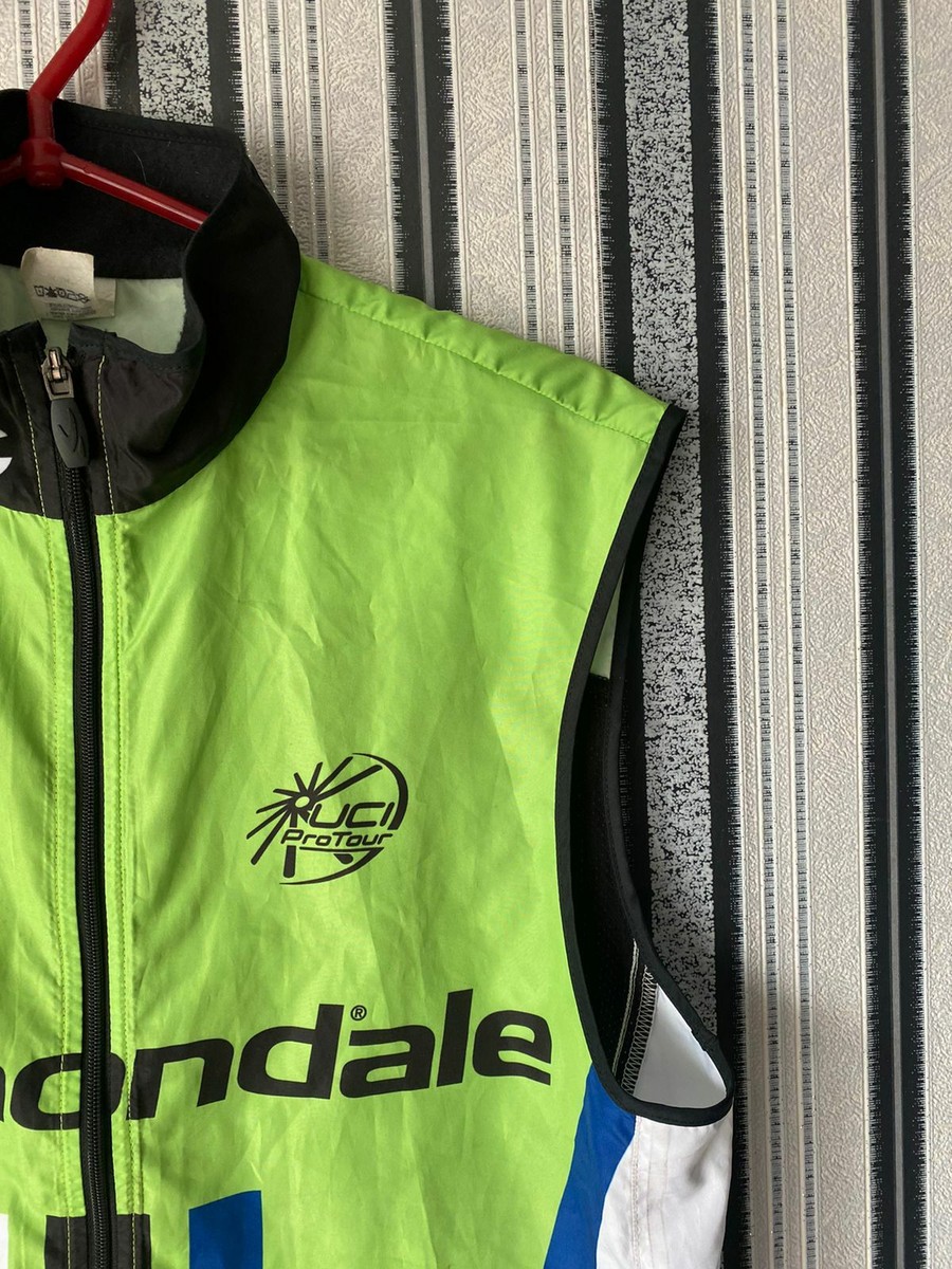 Cannondale Sugoi Uci pro Tour cycling vest jersey size M Full zip