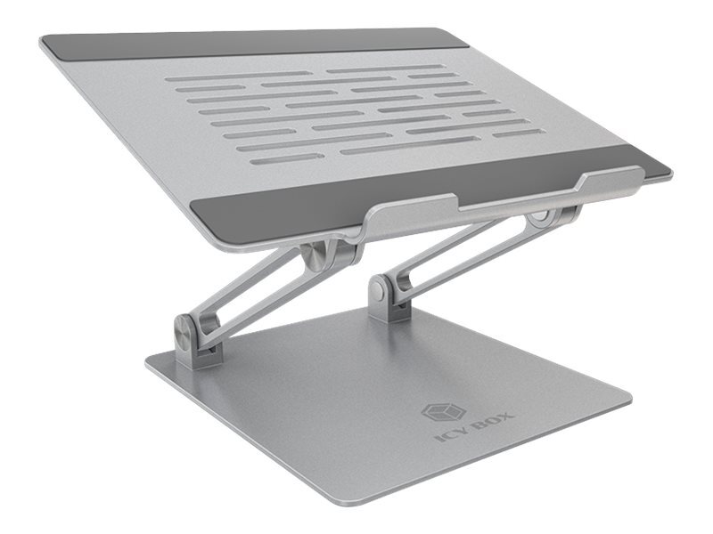 ICY BOX IB-NH300 Supporto per computer portatile Argento Alluminio IB-NH300