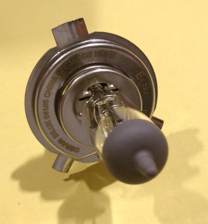 LAMPADINA HS1  ALOGENA 12V 35/35W PX46T DELLA OSRAM HS1PL 2 PEZZI - Immagine 3 di 4