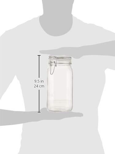 Bormioli Rocco Fido Klarglas mit 85 mm Dichtung, 1,5 Liter (2er Pack) - Bild 3 von 5