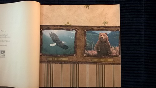 Chesapeake Luxury Wallpaper Sample Book TIMBER CREEK LODGE Cabin Rare Vintage - Picture 10 of 24