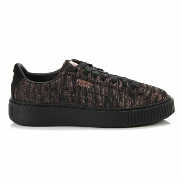 PUMA Basket Platform Velvet Rope 