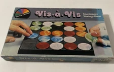 Vintage "Vis a Vis" Board Game by Selchow & Righter - 1981 Edition - Complete!