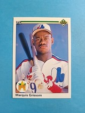 Marquis Grissom 1990 Upper Deck Baseball Card # 9 I3056