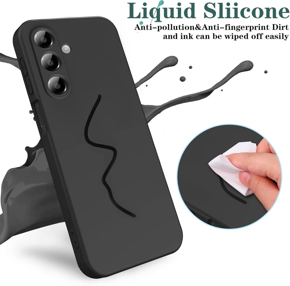 COVER + PELLICOLA VETRO PER SAMSUNG GALAXY A16 4G / 5G CUSTODIA SILICONE MORBIDO - Immagine 2 di 4