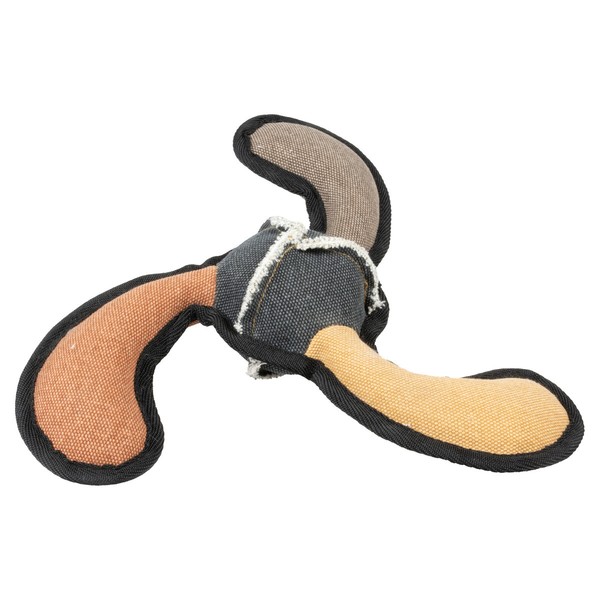 Duvo+ Hundespielzeug Boomerang Canvas 24,5X24,5Cm FüR Kleine & GroßE Hunde-image