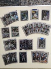 Christian Pache Lot. Ready for Grading. 24 cards- including Chrome, Purple, Teal