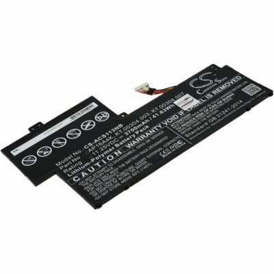 Akku für Laptop Acer Swift 1 SF113-31-P52E 11,25V 3700mAh/41,6Wh Li-Ion Schwarz
