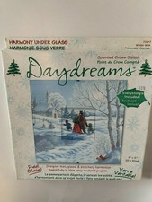 Dimensions Day Dreams Harmony Under Glass  Winter Walk  Counted Cross Stitch 8x8
