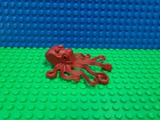 Lego Dark Red Octopus Minfigure 60090 60095 60165 60167 Retired CMF Lot Rare HTF