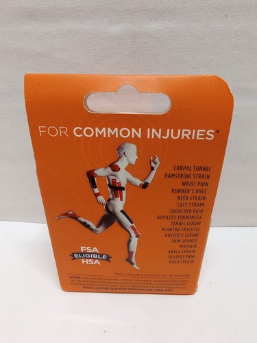 KT Tape, Jet Black Athletic Tape, 20 Count, 10” Precut Strips New  - Picture 4 of 5