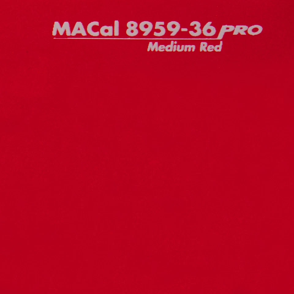 MACTAC 1 m (13,95 € /m) Klebefolie, Selbstklebefolie karminrot glänzend 61,5 cm