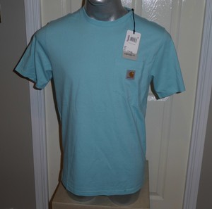 BNWT LIGHT BLUE CARHARTT POCKET T-SHIRT 