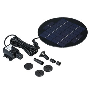 3w 9v brushless decdeal 200l fountain solar pump powered kit garden water