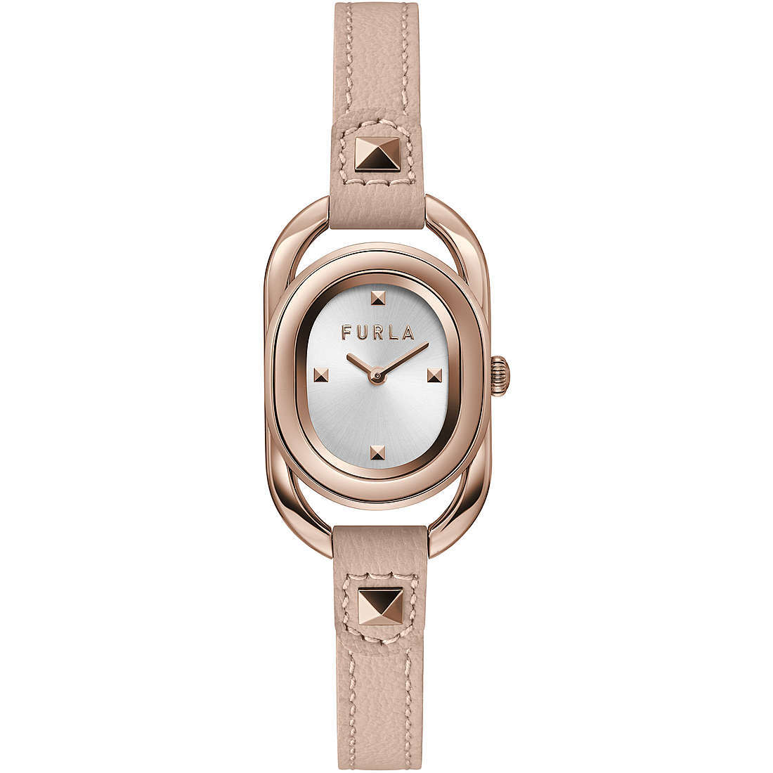 Womens Wristwatch FURLA STUDS INDEX WW00008003L3 Leather