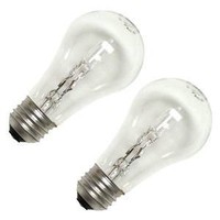 Sylvania 52550 - 43a19/hal/ss/cl/2pk 120v A Line Halogen Light Bulb Sylvania 52550 - 43a19/hal/ss/cl/2pk 120v A Line Halogen Light Bulb
