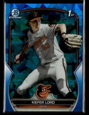 Kiefer Lord - 2023 Bowman Draft Chrome 1st Sapphire #BDC-137 Baltimore Orioles