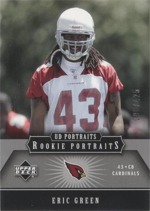 2005 Upper Deck Portraits Eric Green #179 - 1 of 2