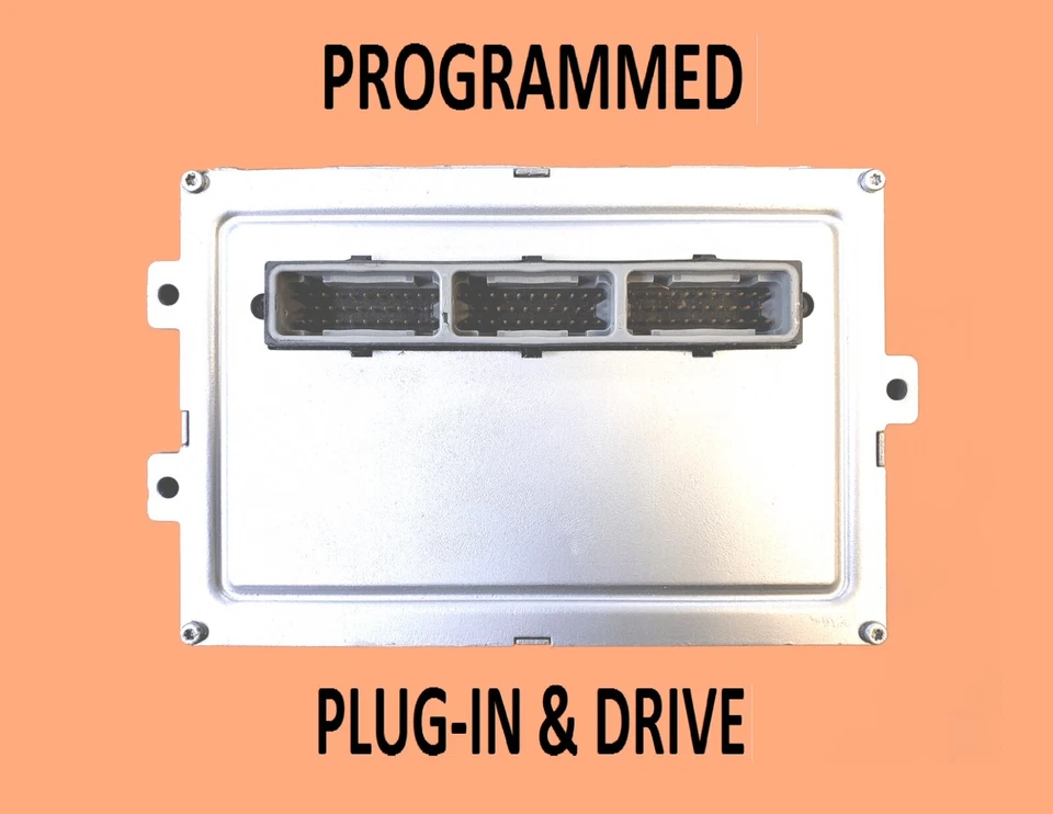 04886841 1996 Dodge Ram van ecu 1500 2500 5,2 L programado ecm pcm enchufe drive Foto 4 de 4